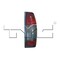 Tyc Tyc Capa Certified Tail Light Assembly, 11-5073-70-9 11-5073-70-9 - alternate 1